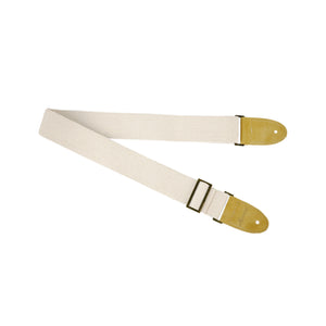 Harmony Cotton Guitar Strap, Cream