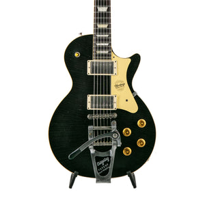Heritage Custom Shop H-150 Electric Guitar w/Case, Space Black, AA, Bigsby