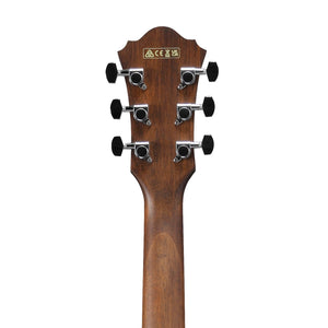 Ibanez AE140-WKH Acoustic Guitar, Weathered Black Open Pore
