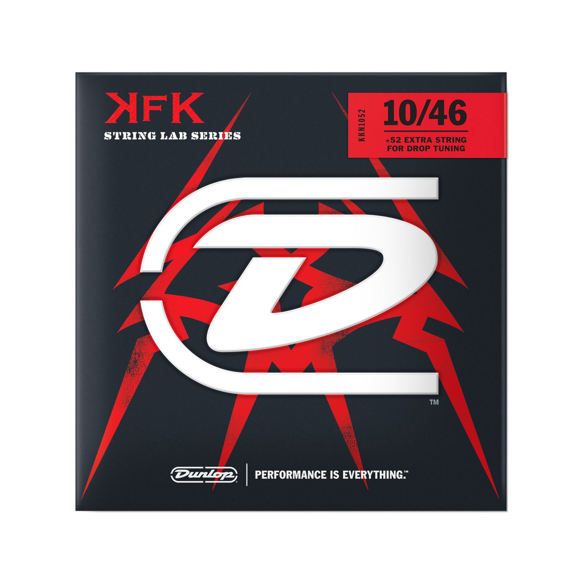 Jim Dunlop KKN1052 Kerry King Nickel-Plated Steel Guitar Strings, 10-52