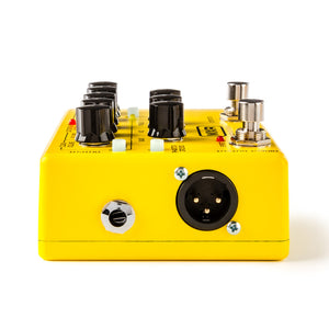 MXR M80Y Special Edition Bass D.I.+ Distortion Guitar Effects Pedal, Yellow