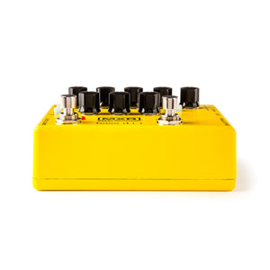 MXR M80Y Special Edition Bass D.I.+ Distortion Guitar Effects Pedal, Yellow