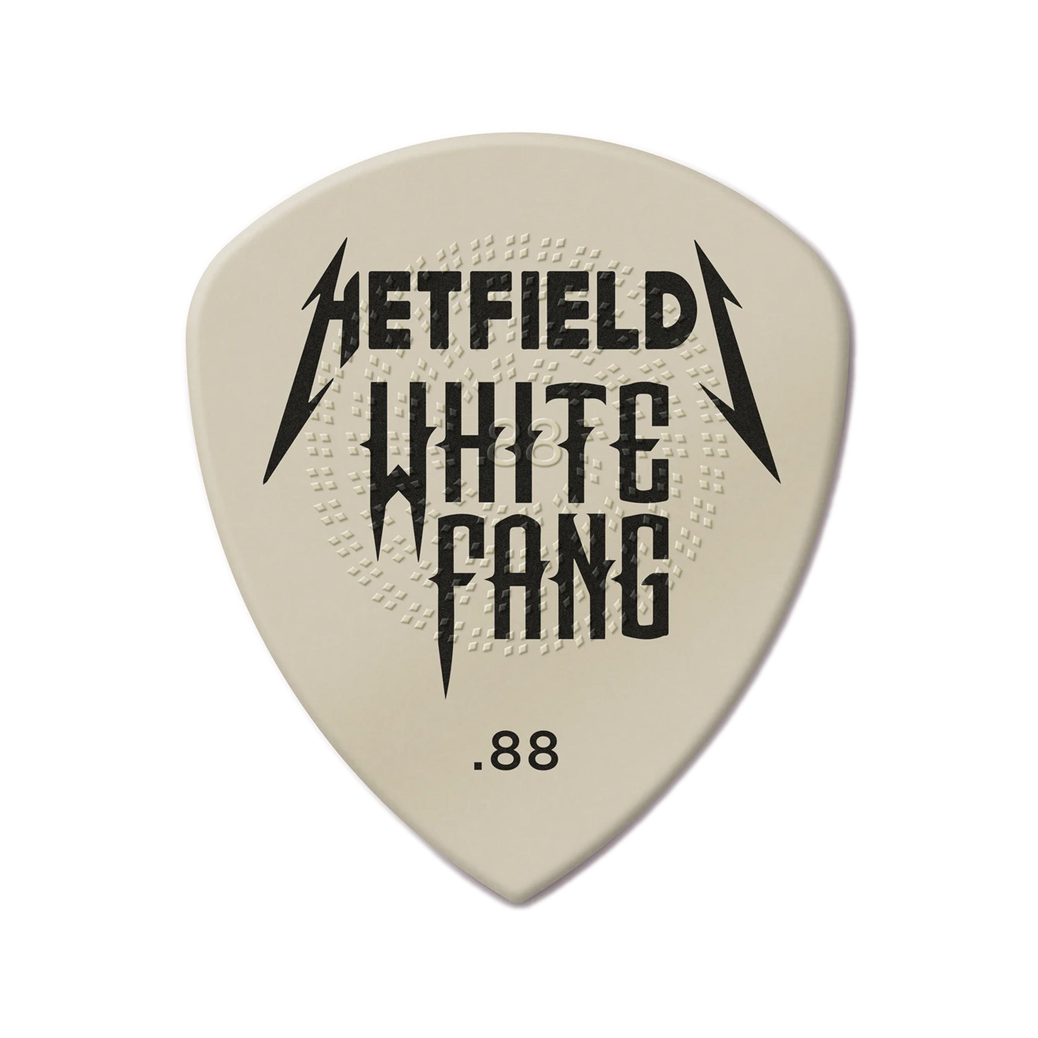 Jim Dunlop PH122P.88 Hetfields White Fang Custom Flow Picks, 0.88mm, 6 ...