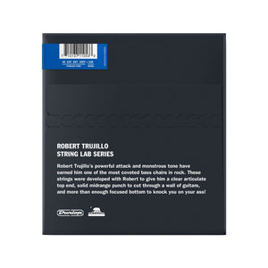 Jim Dunlop RTT45130T Robert Trujillo Signature Icon Series Stainless Steel Bass Strings, 45-130T