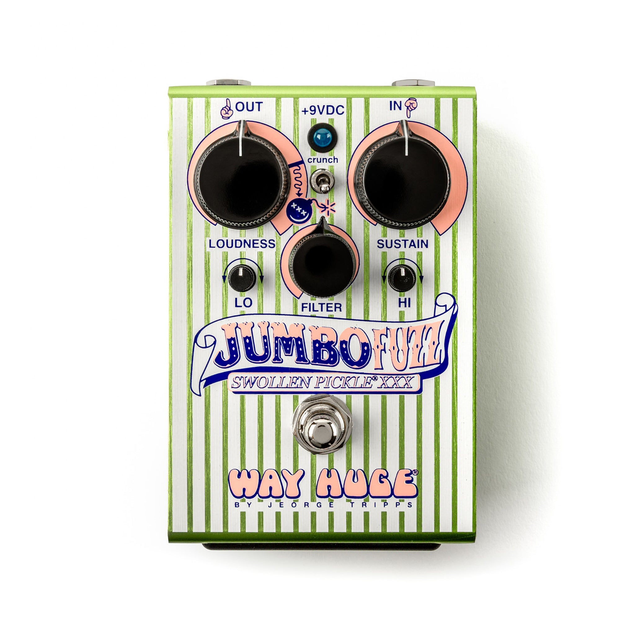 Way Huge Jumbo Fuzz Swollen Pickle XXX Guitar Effects Pedal – Swee