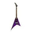 Jackson X Series Rhoads RRX24 Electric Guitar, Laurel FB, Purple Metallic with Black Bevels