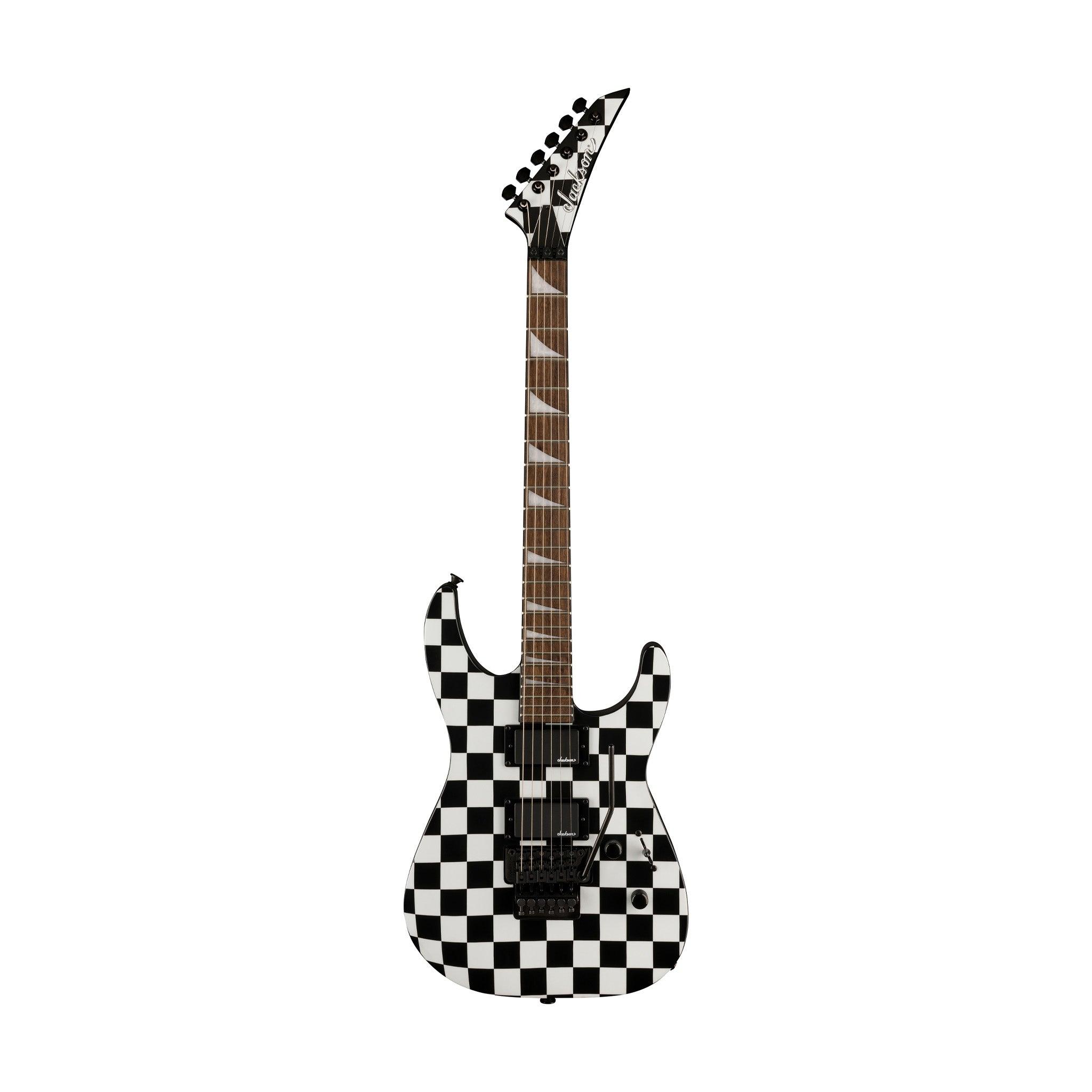 Jackson X Series Soloist SLX DX Electric Guitar, Laurel FB, Checkered Past