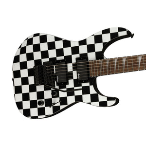 Jackson X Series Soloist SLX DX Electric Guitar, Laurel FB, Checkered Past