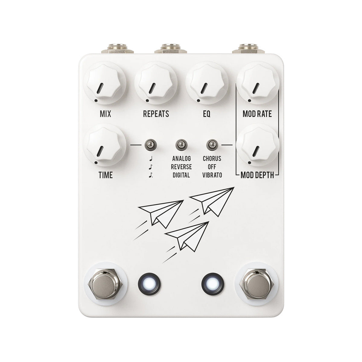 ちゃんやまJHS Pedals ビブラート JHS Flight Delay Guitar Pedal, White – Swee Lee Malaysia