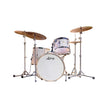 Ludwig LCLUB22WM Continental Club 4-Piece Drum Kit(22B+16F+13T+14S), White Marine Pearl