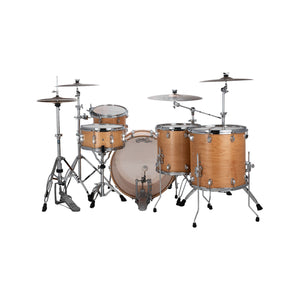 Ludwig LCO5024N Continental 4-Piece Drum Kit(22B+16F+12T+14S), Natural Maple Lacquer