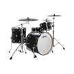 Ludwig LCO5124SB Continental 5-Piece Drum Kit(22B+16F+14F+12T+14S), Black Lacquer