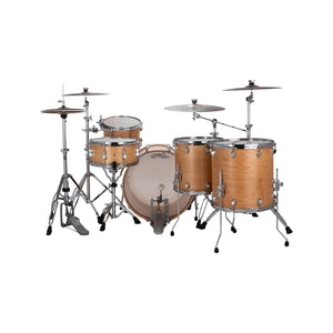 Ludwig LCO5124SN Continental 5-Piece Drum Kit(22B+16F+14F+12T+14S), Natural Maple Lacquer