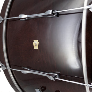 Ludwig LECB86X8M 18x36inch Contra Bass Drum w/Suspended Stand, Mahogany Stain