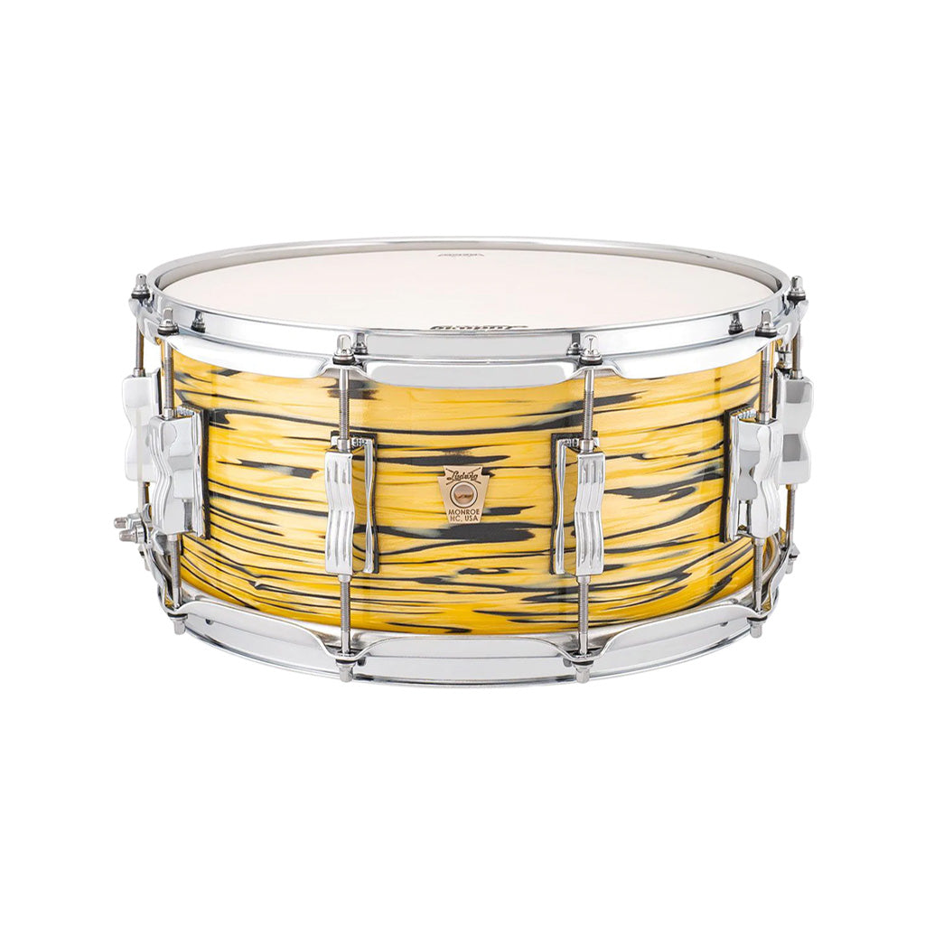 Ludwig LS403XXA2 6.5x14inch Classic Maple Snare Drum, Lemon Oyster