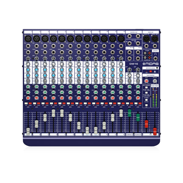 [最終値下げ] Midas DM16 アナログミキサー MIDAS ( マイダス ) ／ DM16 アナログミキサー の激安通販