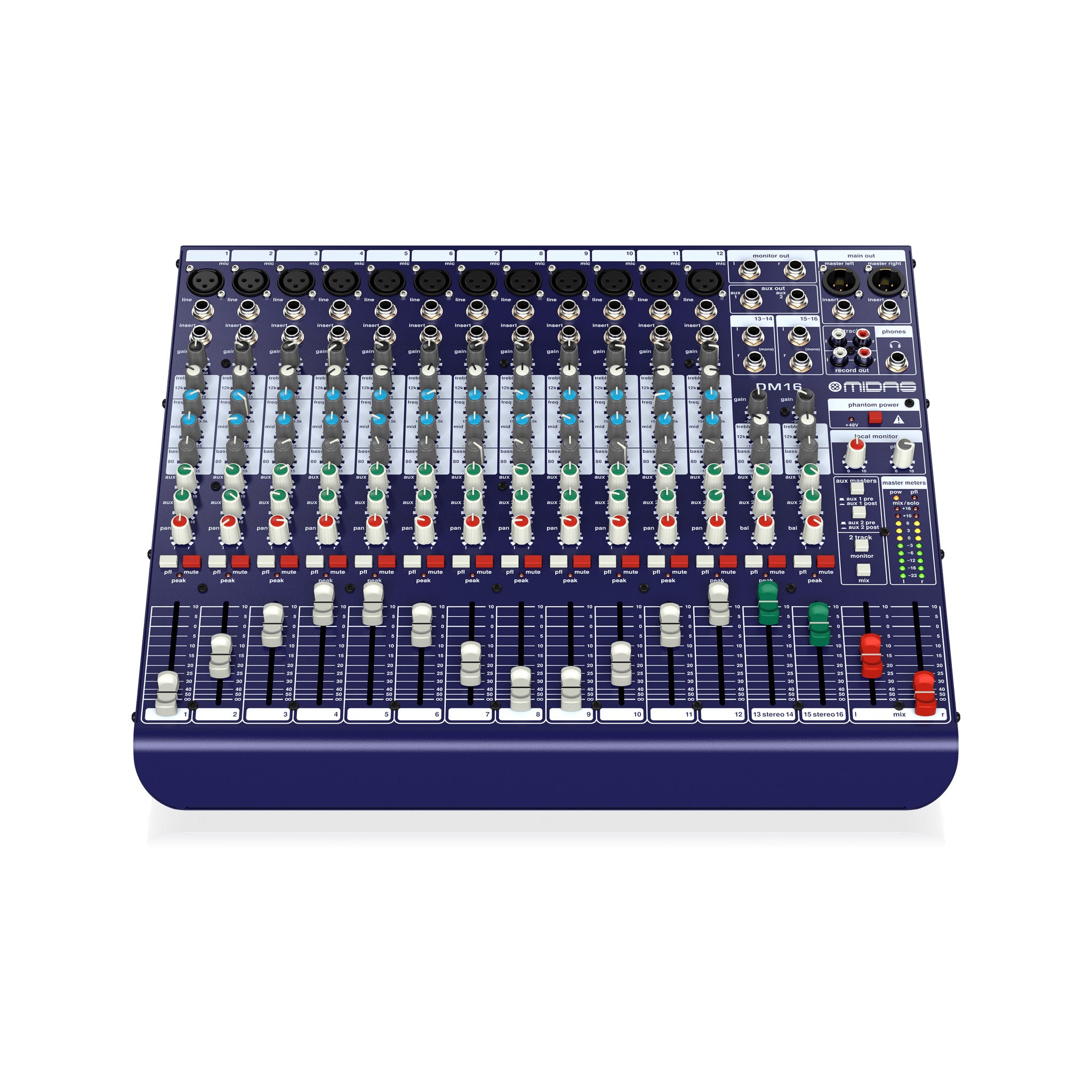[最終値下げ] Midas DM16 アナログミキサー Midas DM16 16-channel Analog Mixer Reviews | Sweetwater