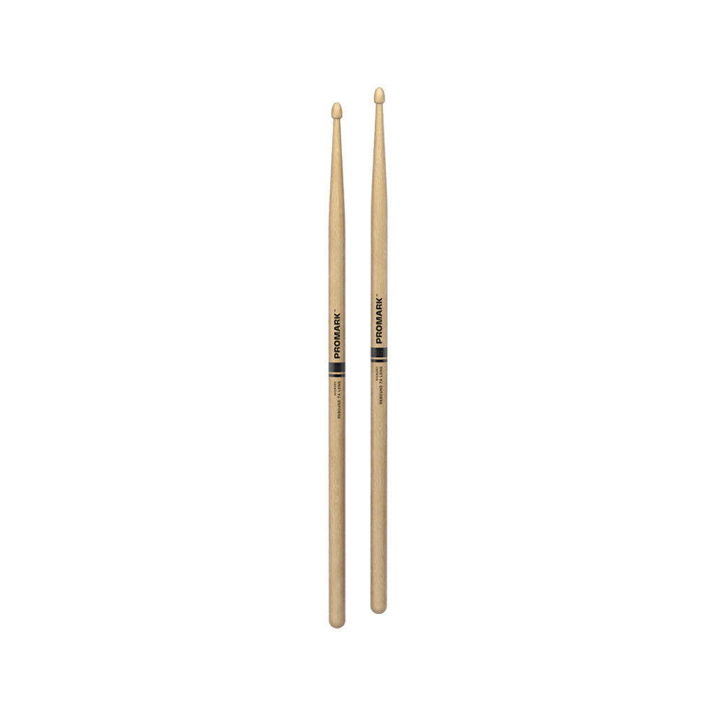 Promark RBH535LAW Rebound 7A Long .535 Hickory Acorn Wood Tip Drumstick