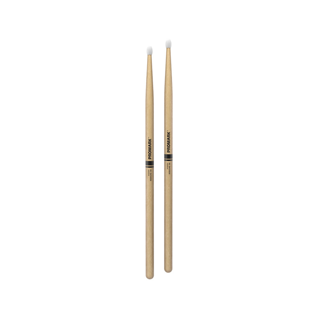 Promark RBH595N Rebound 5B .595 Hickory Oval Nylon Tip Drumstick