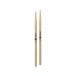 Promark RBH595N Rebound 5B .595 Hickory Oval Nylon Tip Drumstick