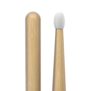 Promark RBH595N Rebound 5B .595 Hickory Oval Nylon Tip Drumstick