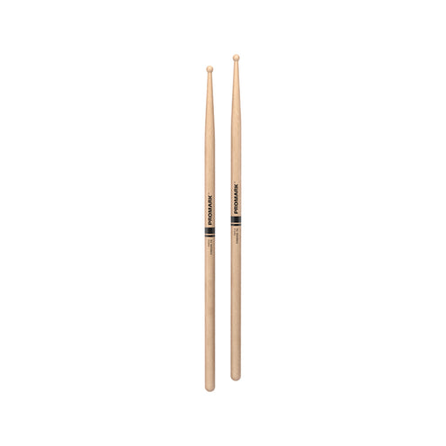 Promark RBM535RW Finesse 7A .535 Lacquered Maple Drumsticks, Wood Tip