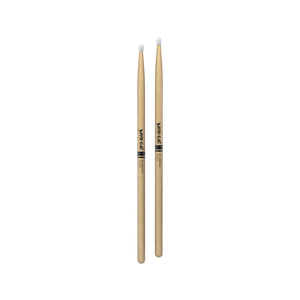 Promark TX5BN Hickory 5B Drumsticks, Nylon Tip