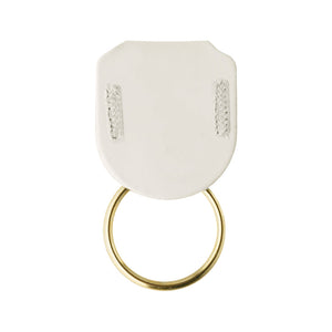 PRS Pick Holder Key Ring, White