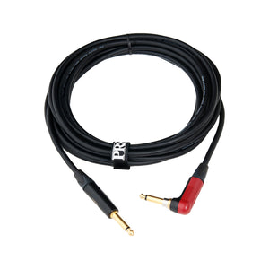 PRS Signature Instrument Cable, 18ft, Straight/Right Angle Silent
