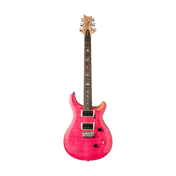 PRS SE CUSTOM 24 BONNI PINK 2022年製 PRS SE Custom 24 Electric Guitar w/Bag, Bonnie Pink/Natural Back