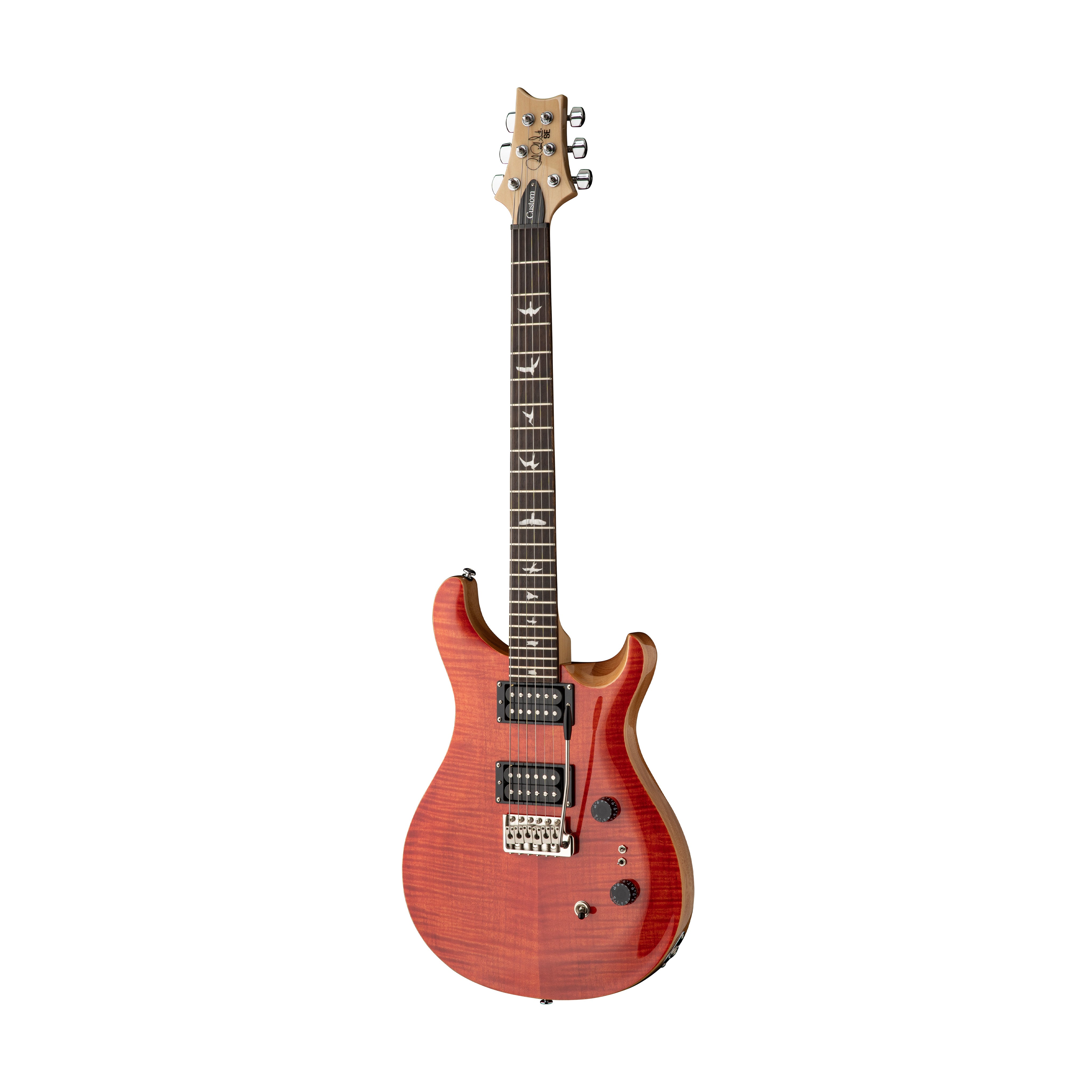 PRS SE Custom 24-08 Electric Guitar w/Bag, Blood Orange – Swee Lee