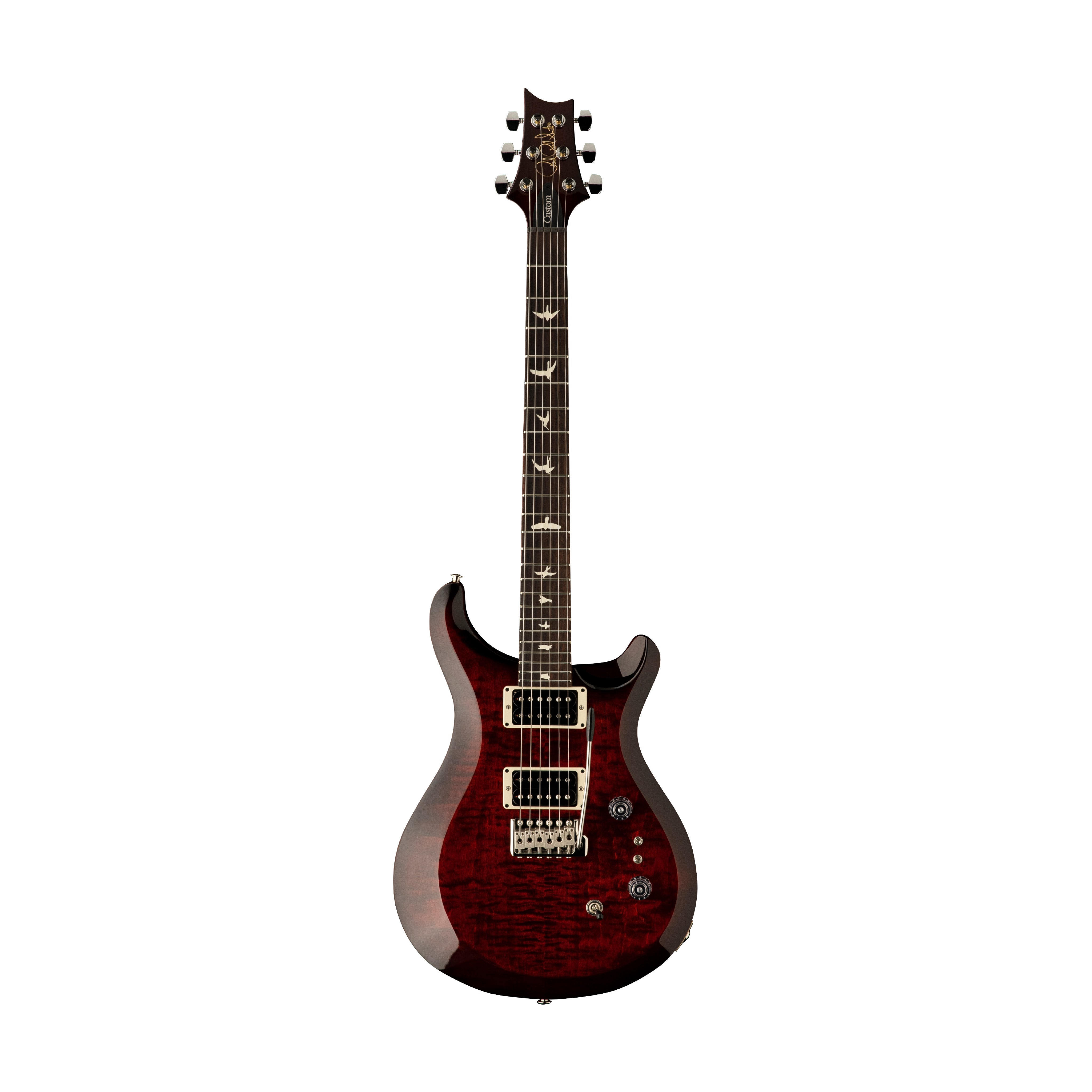 PRS S2 Custom 24-08 Electric Guitar, Fire Red Burst – Swee Lee