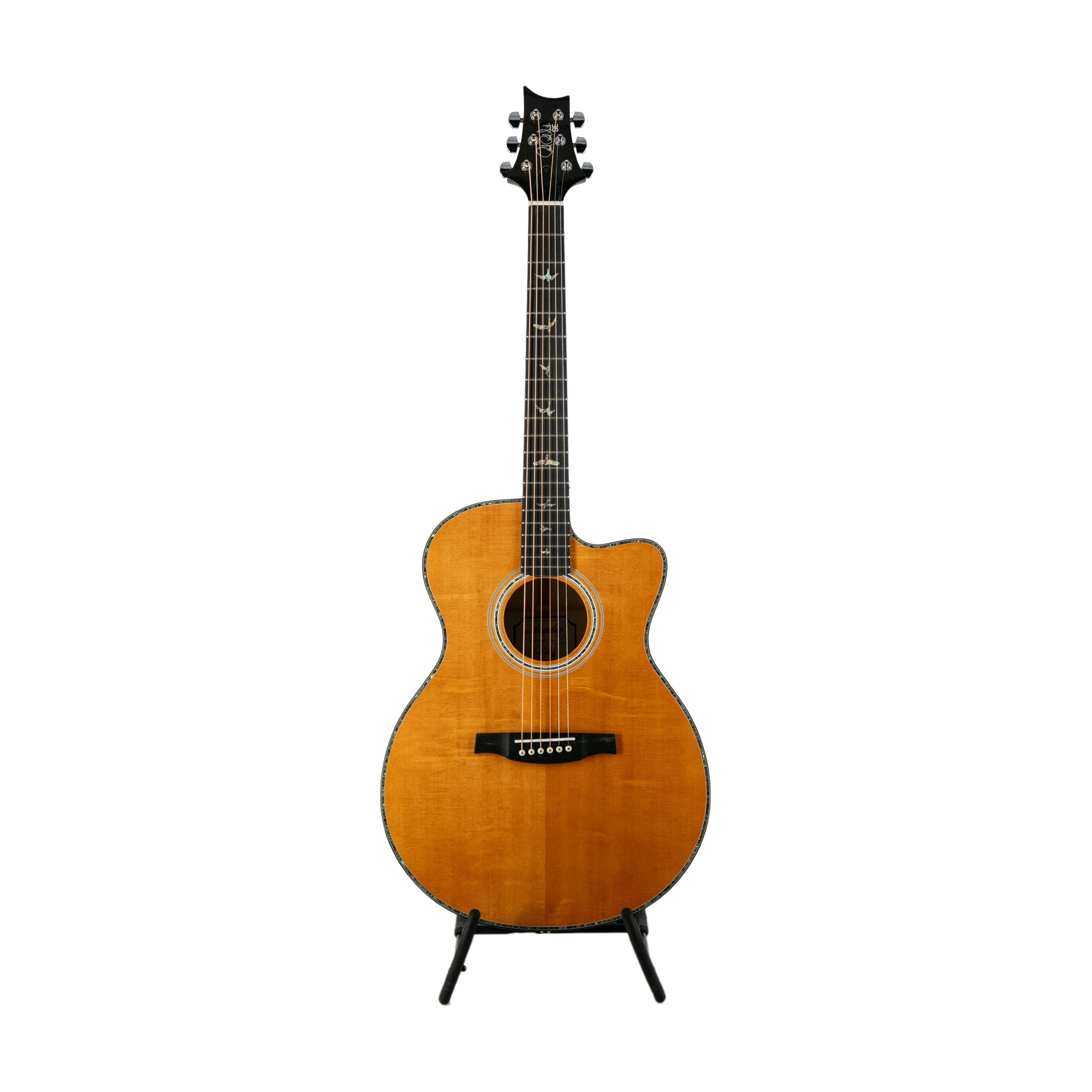 PRS Limited Edition SE AE50E Angelus Acoustic Guitar, Charcoal Burst Aged Top