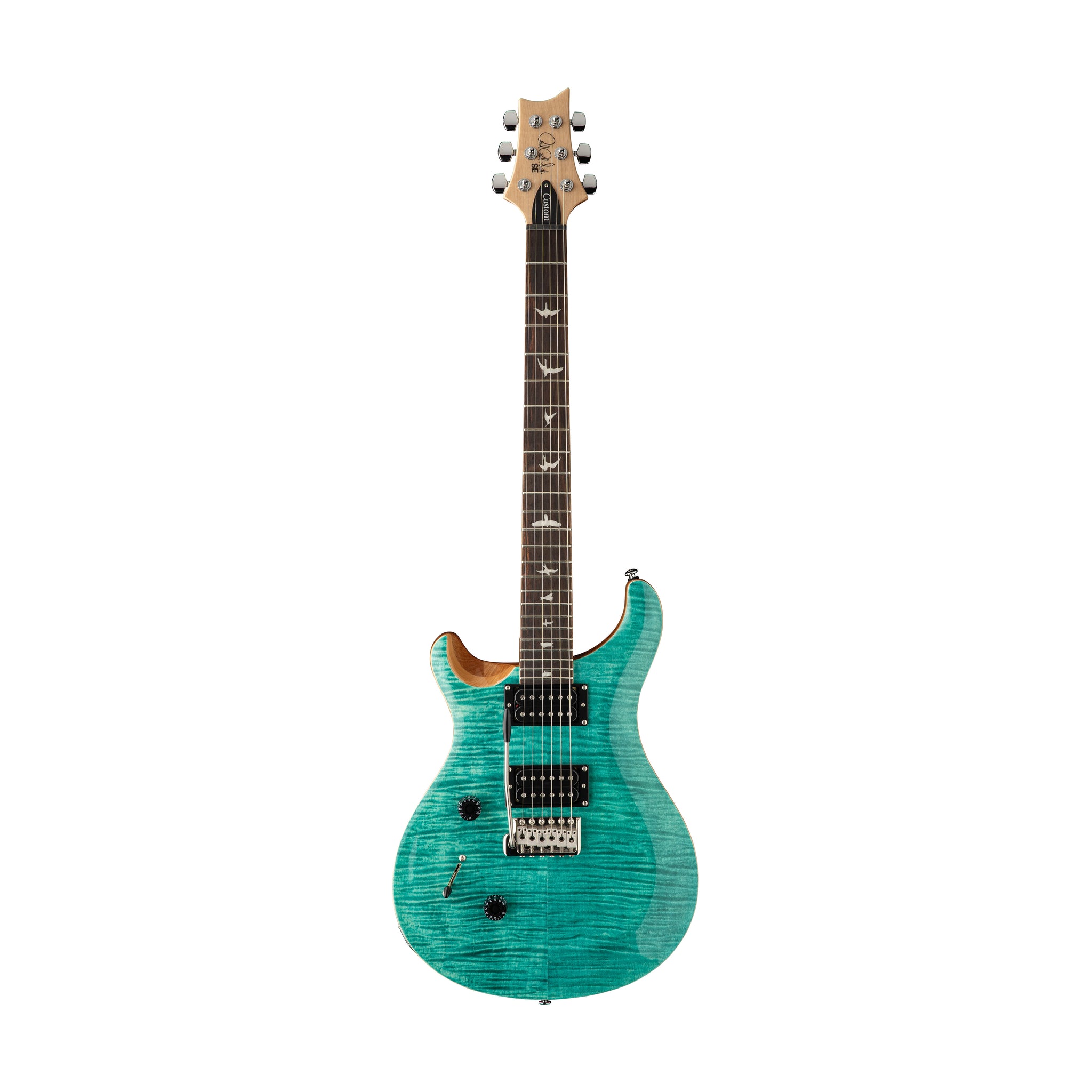 PRS SE Custom 24 Left-handed Electric Guitar, Turquoise