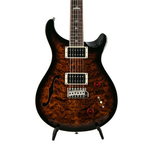 PRS SE Custom 22 Electric Guitar w/Case, Black Gold Sunburst