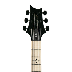 PRS Dustie Waring CE24 Hardtail Limited Edition Electric Guitar w/Bag, Black Top