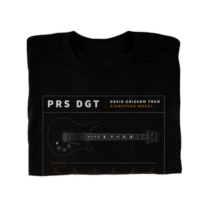 PRS DGT David Grissom Tee, Black