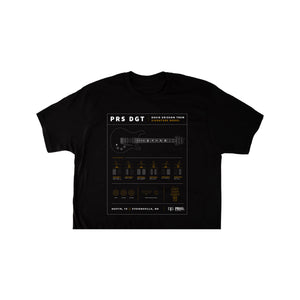 PRS DGT David Grissom Tee, Black