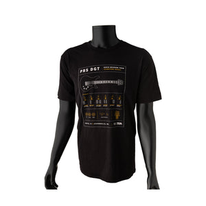 PRS DGT David Grissom Tee, Black