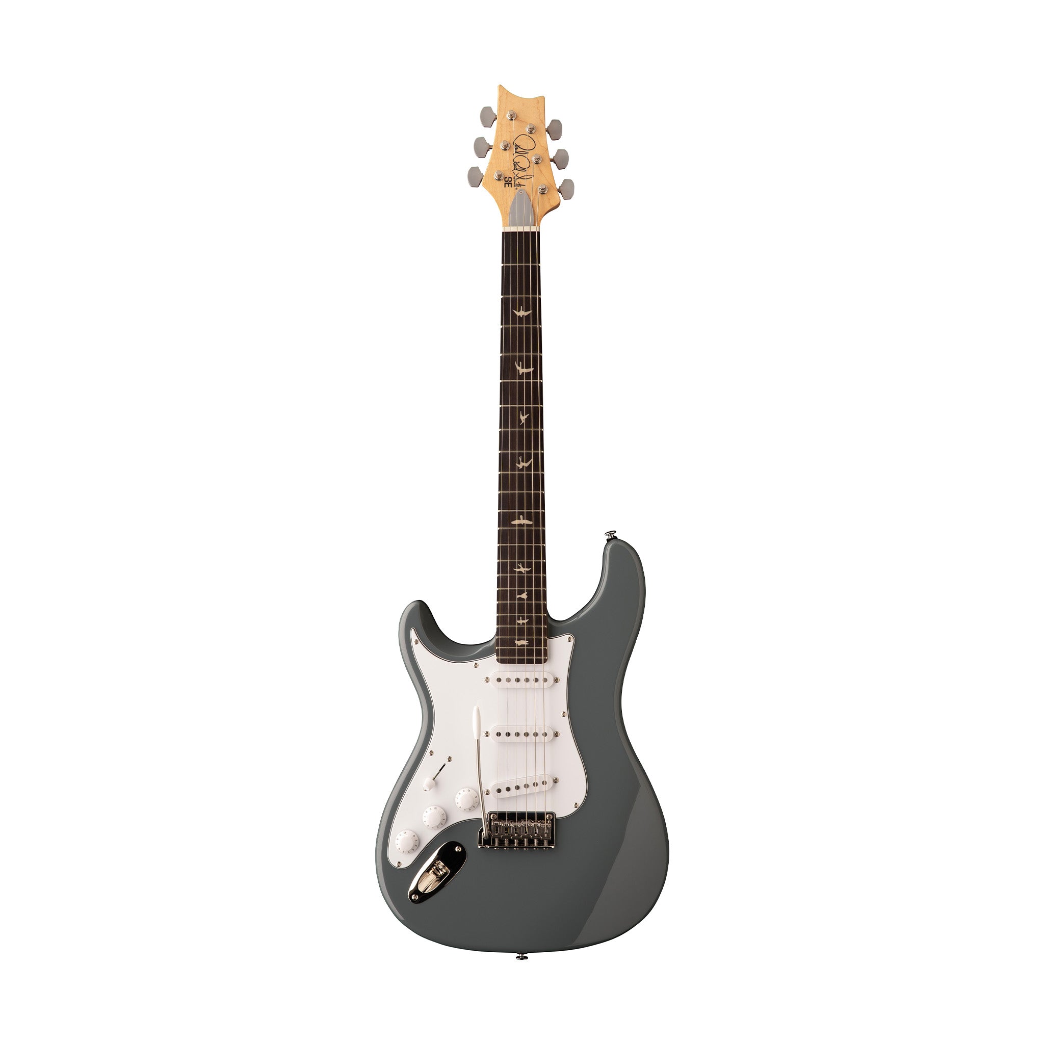 PRS SE Silver Sky Left-Handed Electric Guitar w/Bag, RW FB, Storm