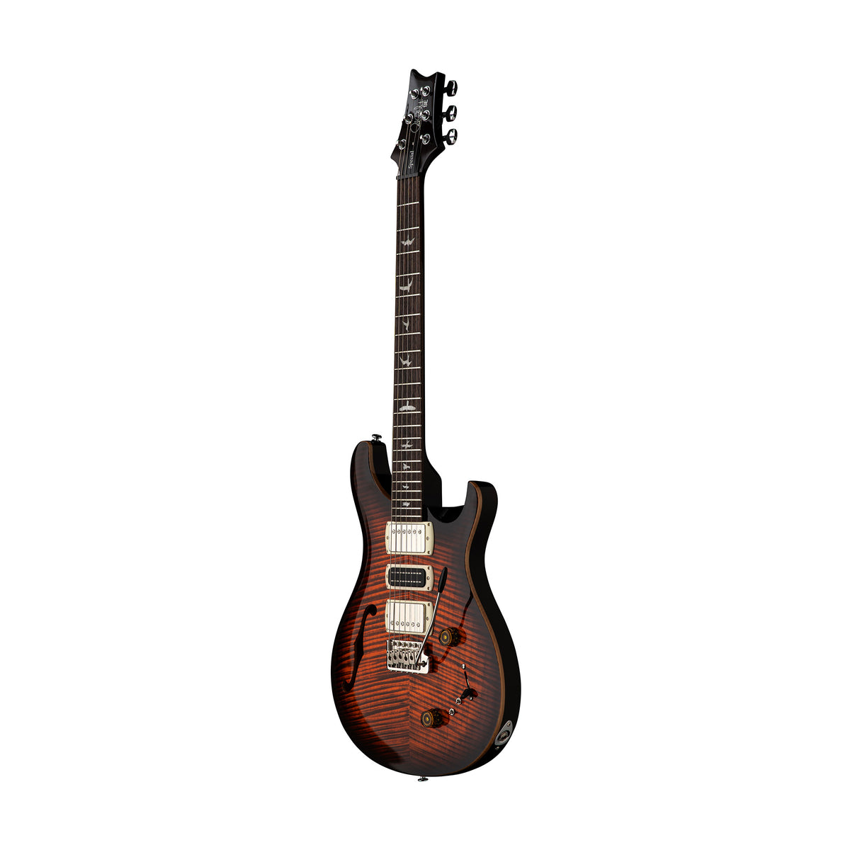PRS SE Special Semi-Hollow Electric Guitar, Orange Tiger
