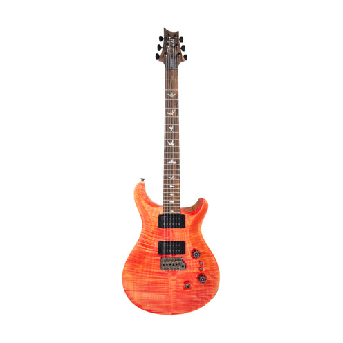 PRS Custom 24-08 10-Top Electric Guitar, Salmon w/Stained Neck