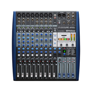 PreSonus StudioLive AR12c 12-Channel Analog Mixer
