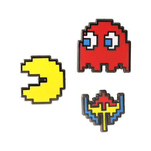 Pintrill PAC-MAN + Blinky Pin Set