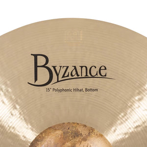 MEINL Cymbals B15POH 15inch Byzance Traditional Polyphonic Hihat