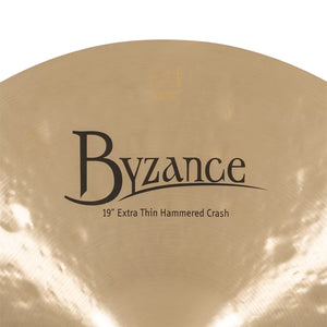 MEINL Cymbals B19ETHC 19inch Byzance Extra Thin Hammered Crash