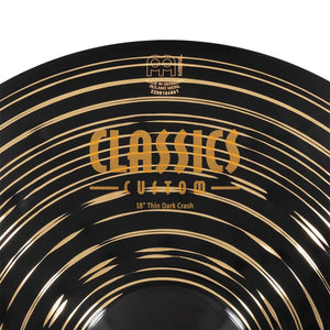 MEINL Cymbals CC18TDAC 18inch Classics Custom Dark Thin Crash