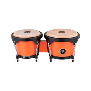 MEINL Percussion HB50EC 6.5inch + 7.5inch Journey Series ABS Bongo, Electric Coral