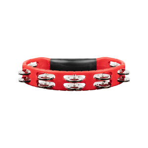 MEINL Percussion HTMT1R Headliner Series Handheld ABS Tambourine, 2 Rows, Red