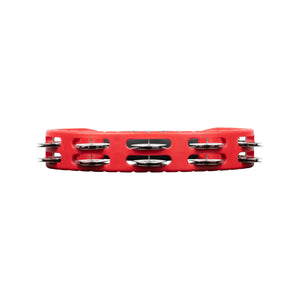 MEINL Percussion HTMT1R Headliner Series Handheld ABS Tambourine, 2 Rows, Red